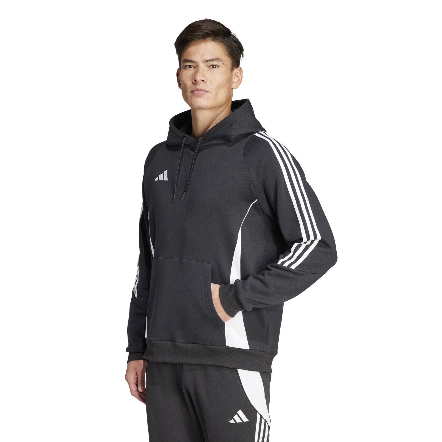 adidas Tiro 24 Sweat Trainingspak Zwart Wit
