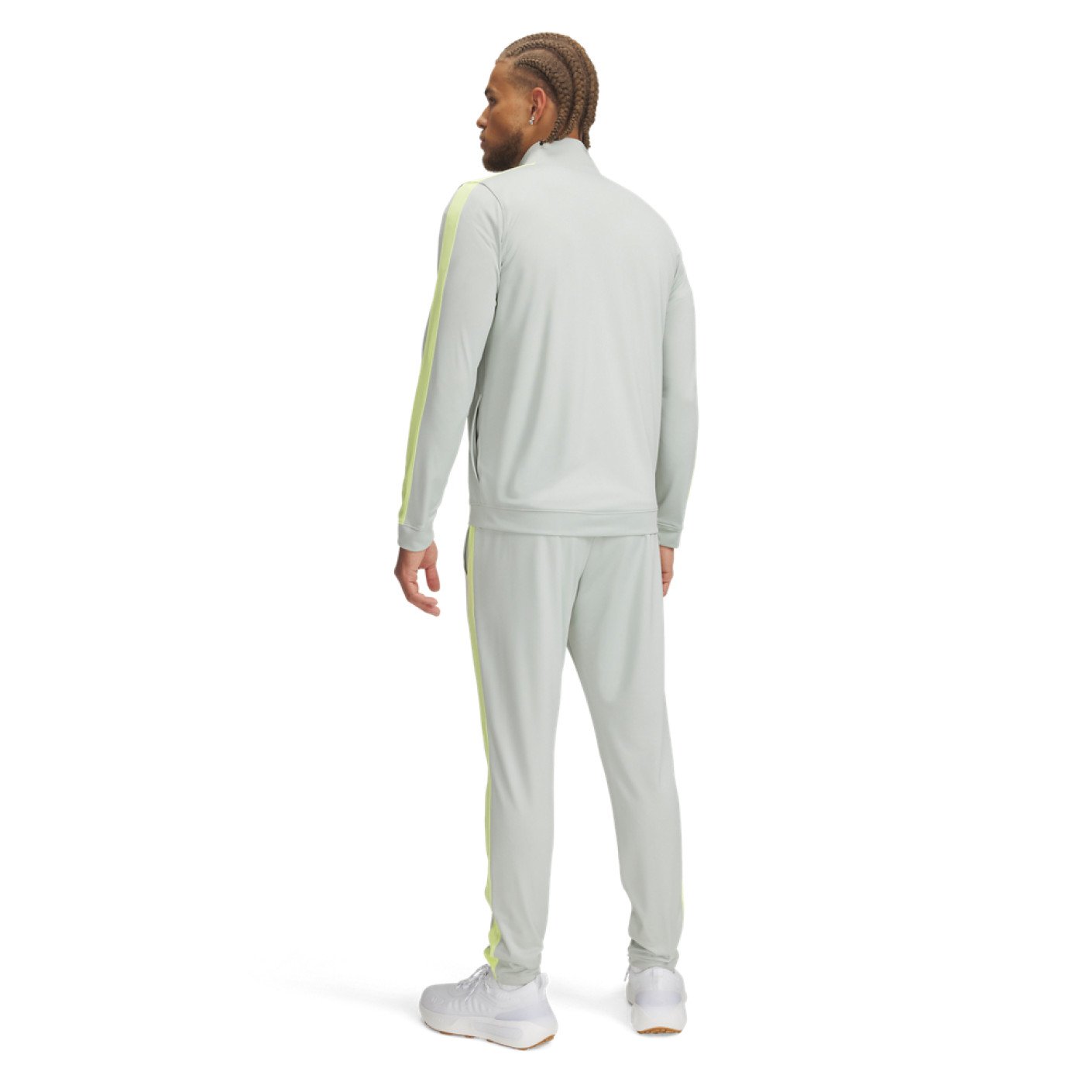Under Armour Rival Knit Trainingspak Full-Zip Lichtgroen Geel