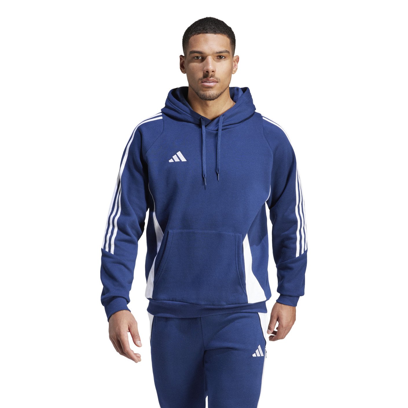 adidas Tiro 24 Sweat Trainingspak Donkerblauw Wit