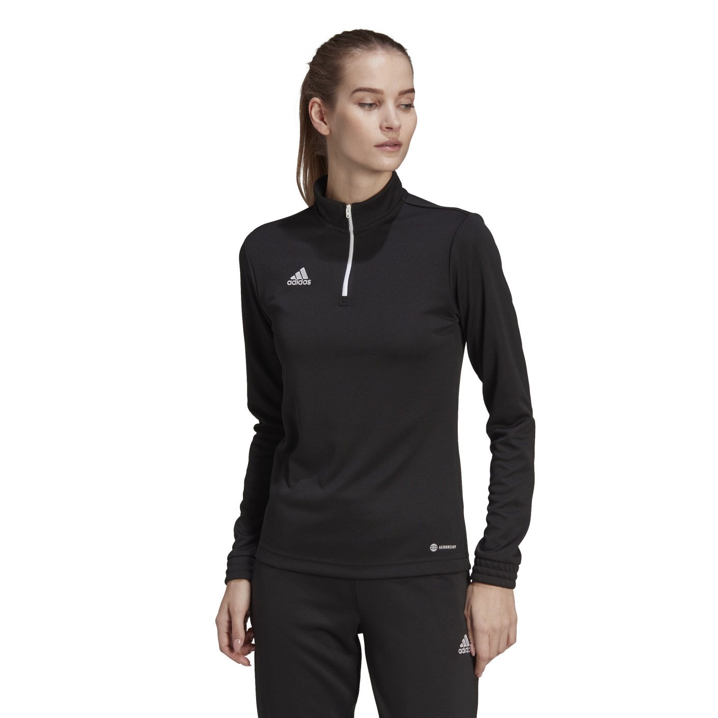 adidas Entrada 22 Trainingspak Dames Zwart Wit