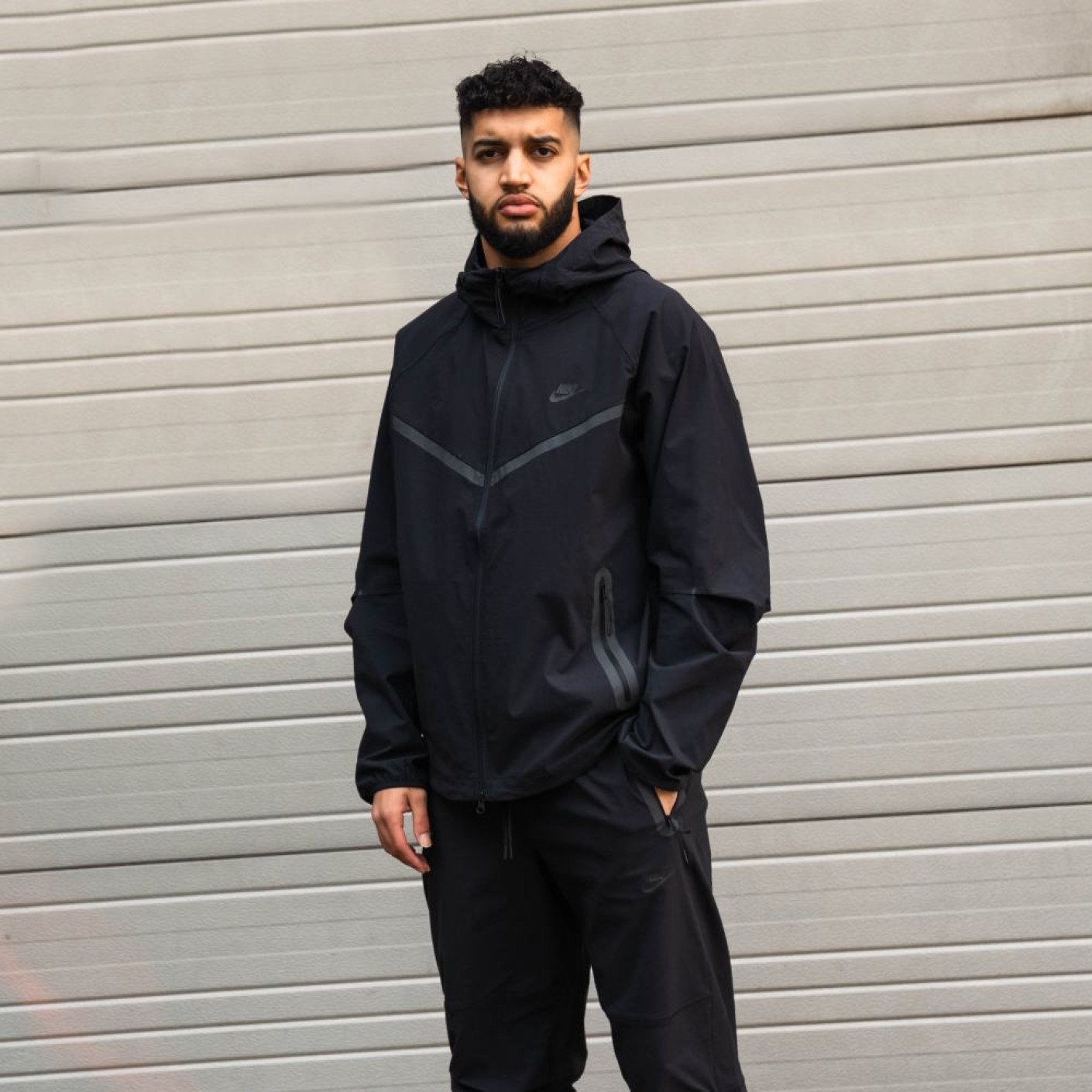 Nike Tech Sportswear Windrunner Trainingspak Woven Zwart
