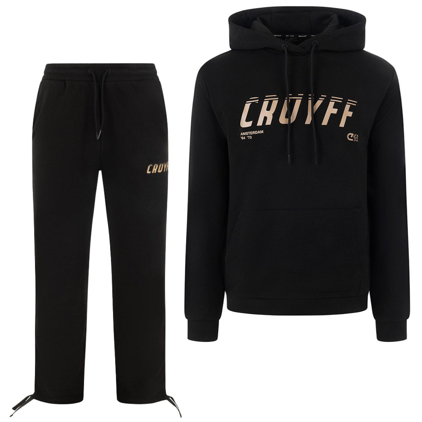 Cruyff League Joggingpak Hooded Zwart