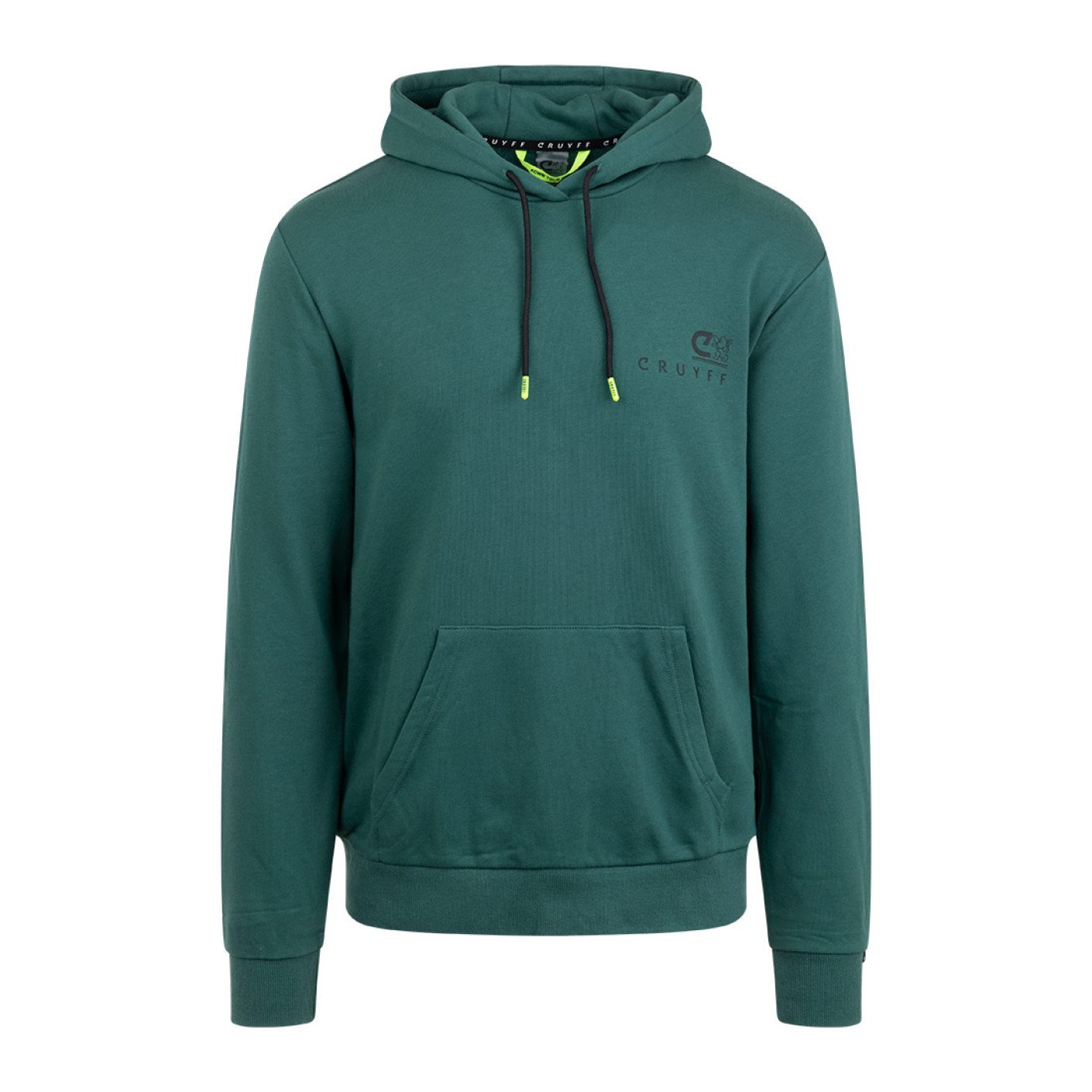 Cruyff Pro Hoodie Trainingspak Donkergroen Zwart Felgroen