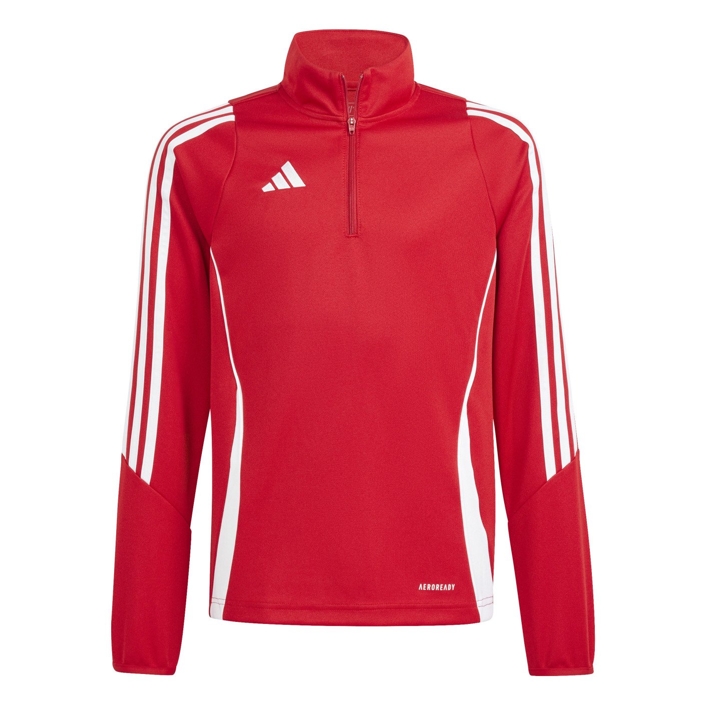adidas Tiro 24 Trainingspak 1/4-Zip Kids Rood Zwart Wit