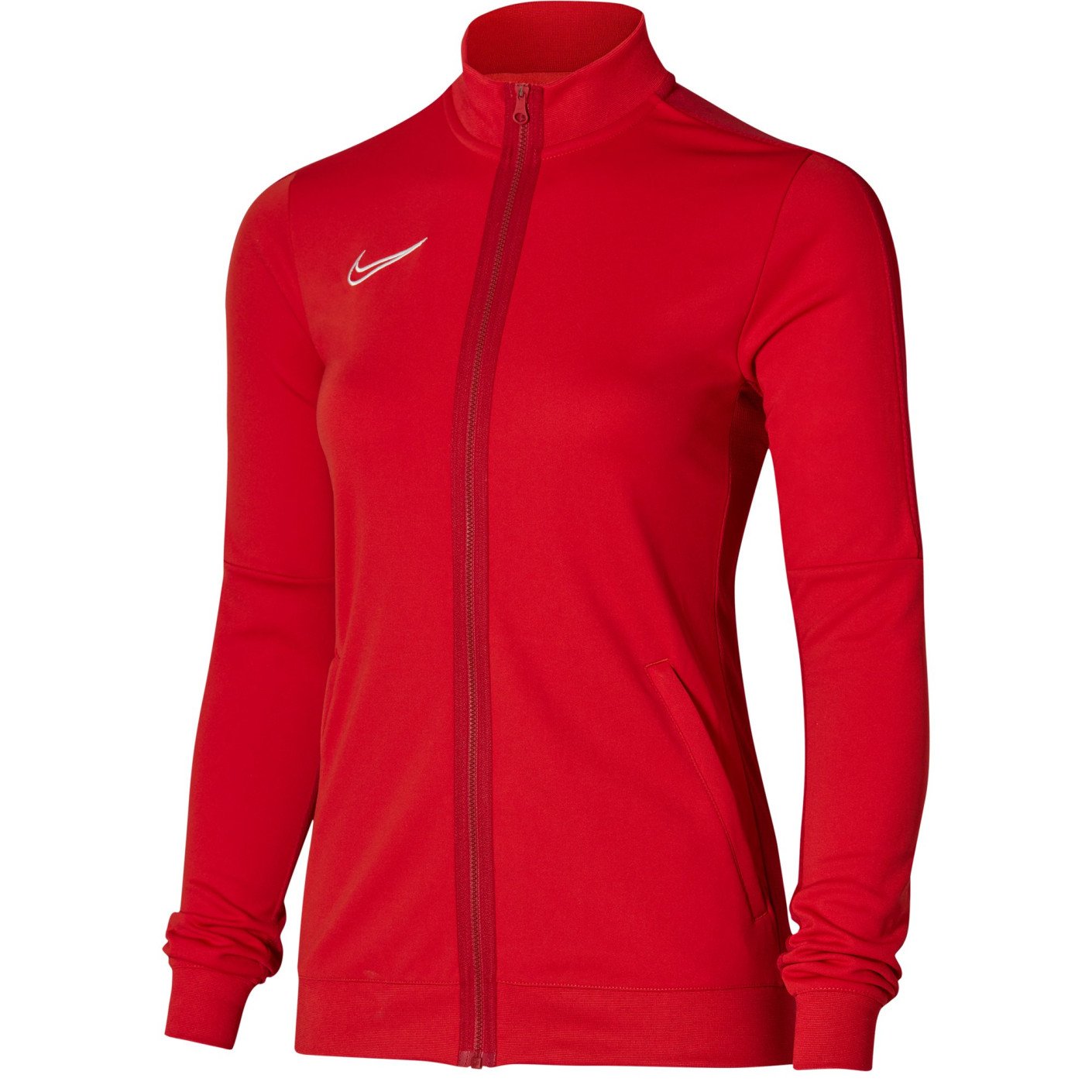 Nike Dri-FIT Academy 23 Full-Zip Trainingspak Dames Rood Wit
