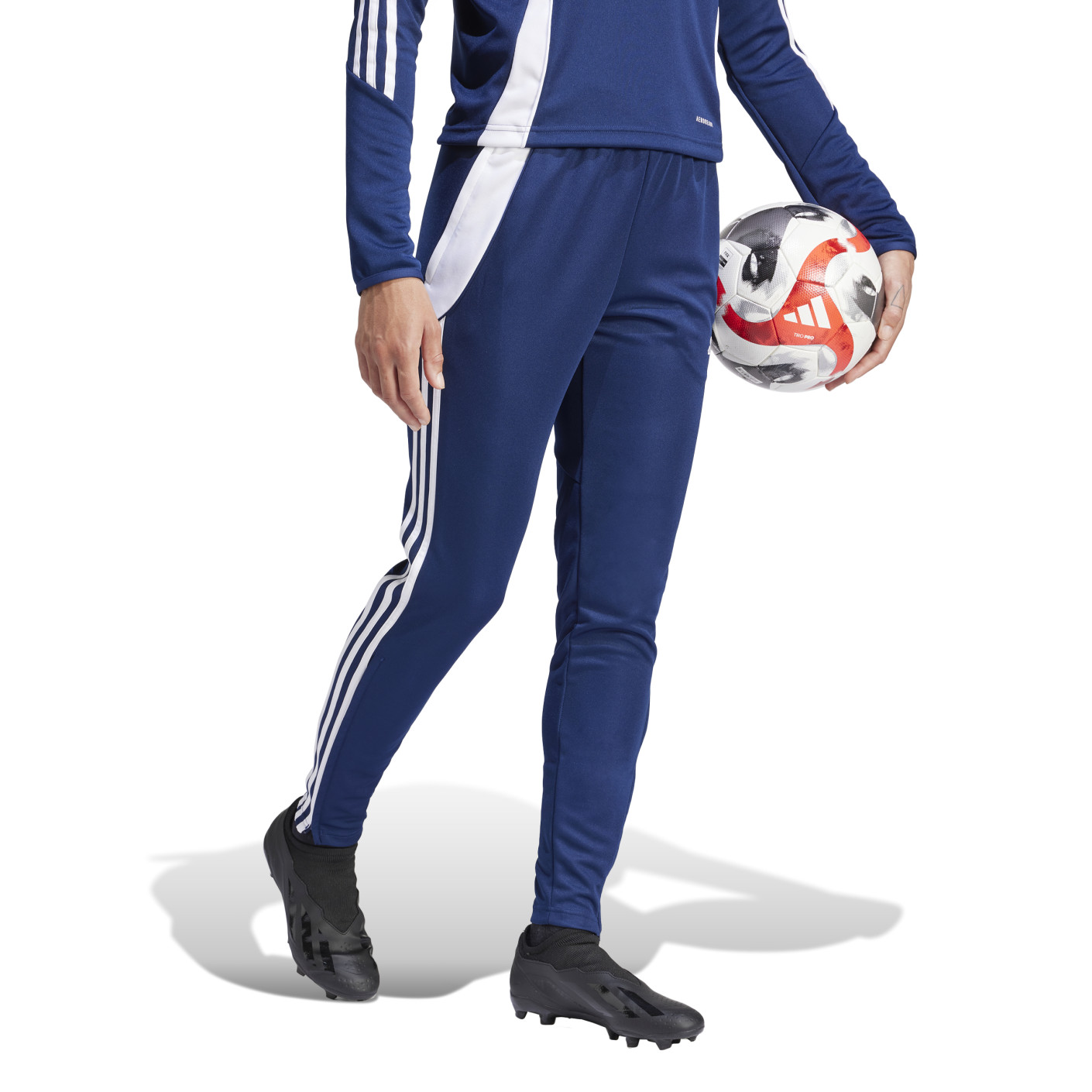 adidas Tiro 24 Trainingspak Full-Zip Dames Blauw Donkerblauw Wit