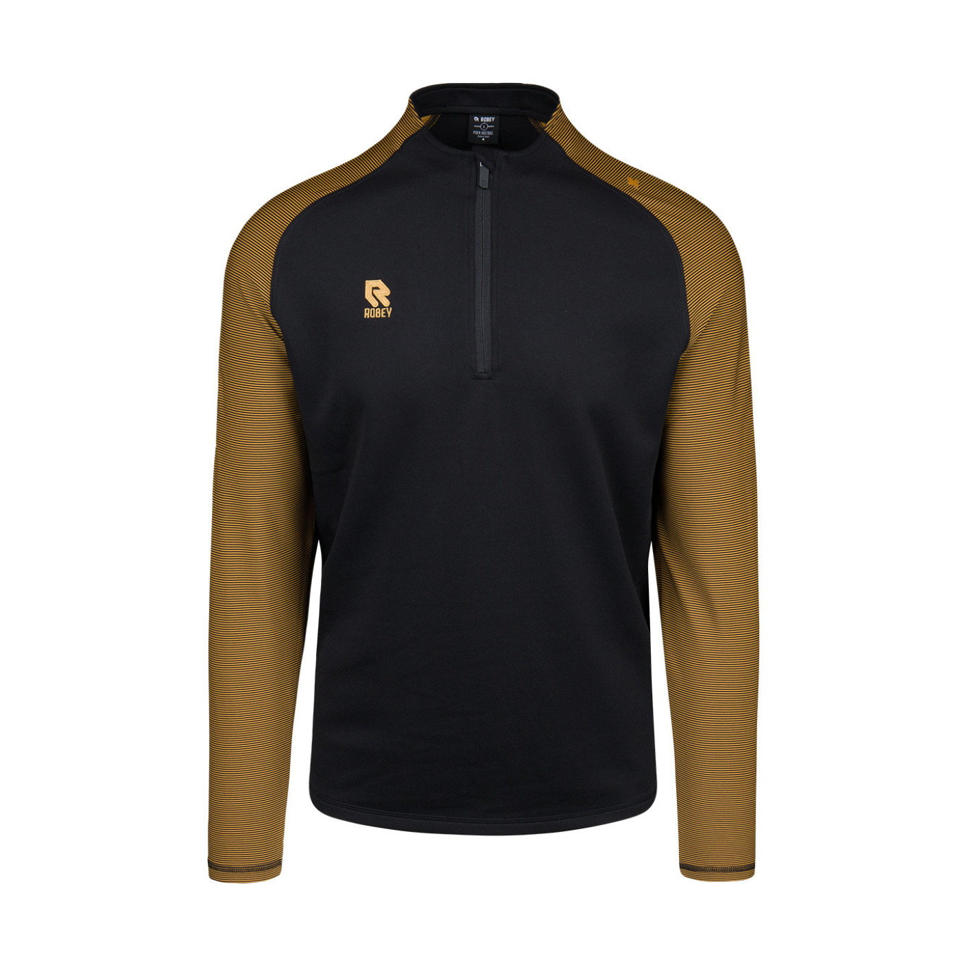 Robey Performance Half-Zip Trainingspak Kids Zwart Goud