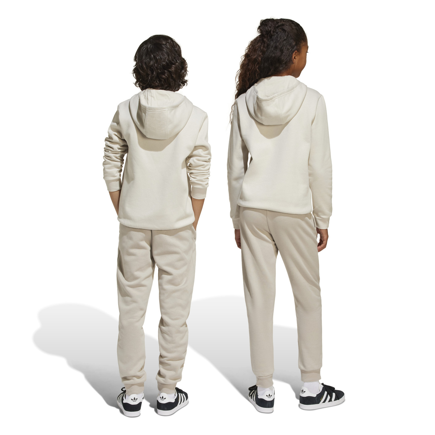 adidas Messi Hoodie Joggingpak Kids Beige