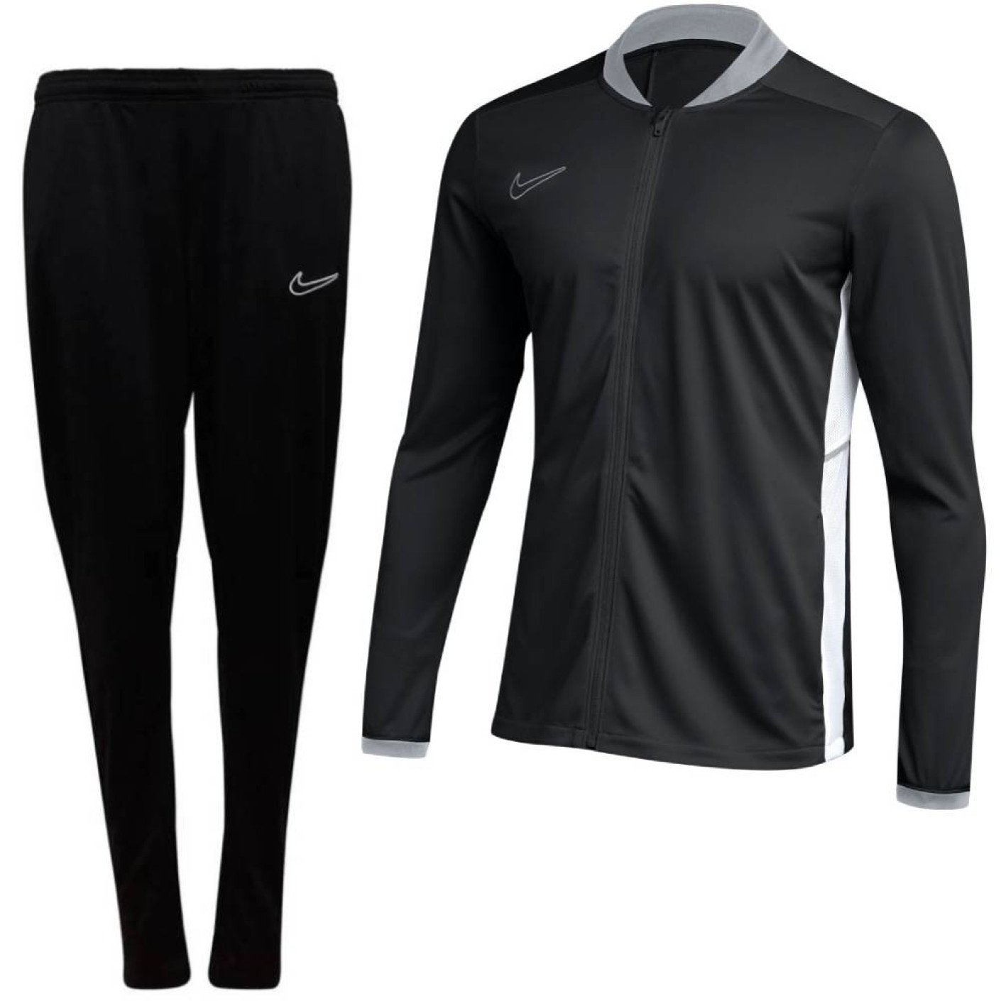 Nike Academy 25 Trainingspak Full-Zip Dames Zwart Grijs Wit