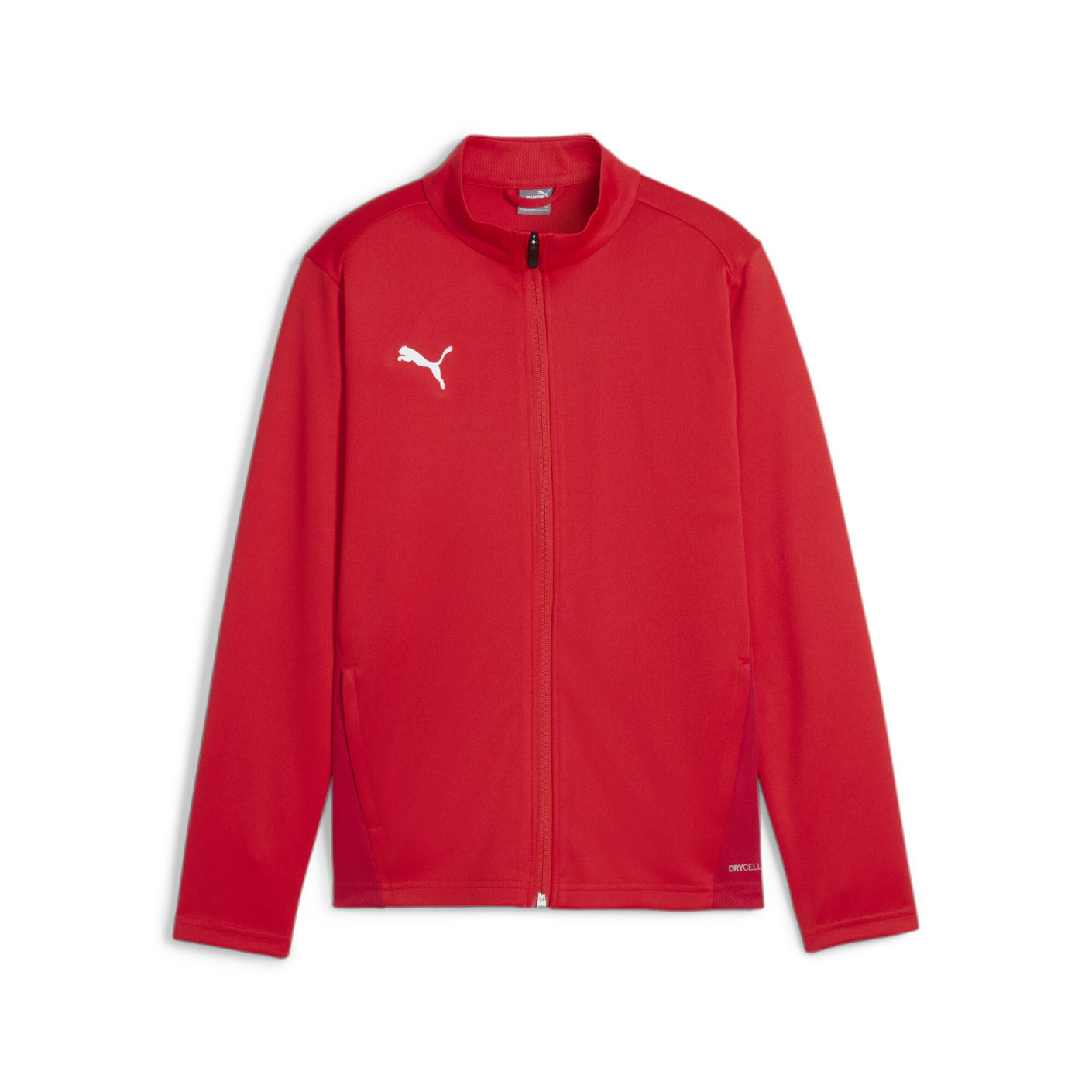 PUMA teamGOAL Trainingspak Full-Zip Kids Rood Zwart Wit