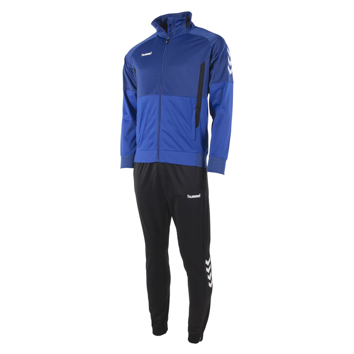 hummel Authentic Full-Zip Trainingspak Blauw Zwart
