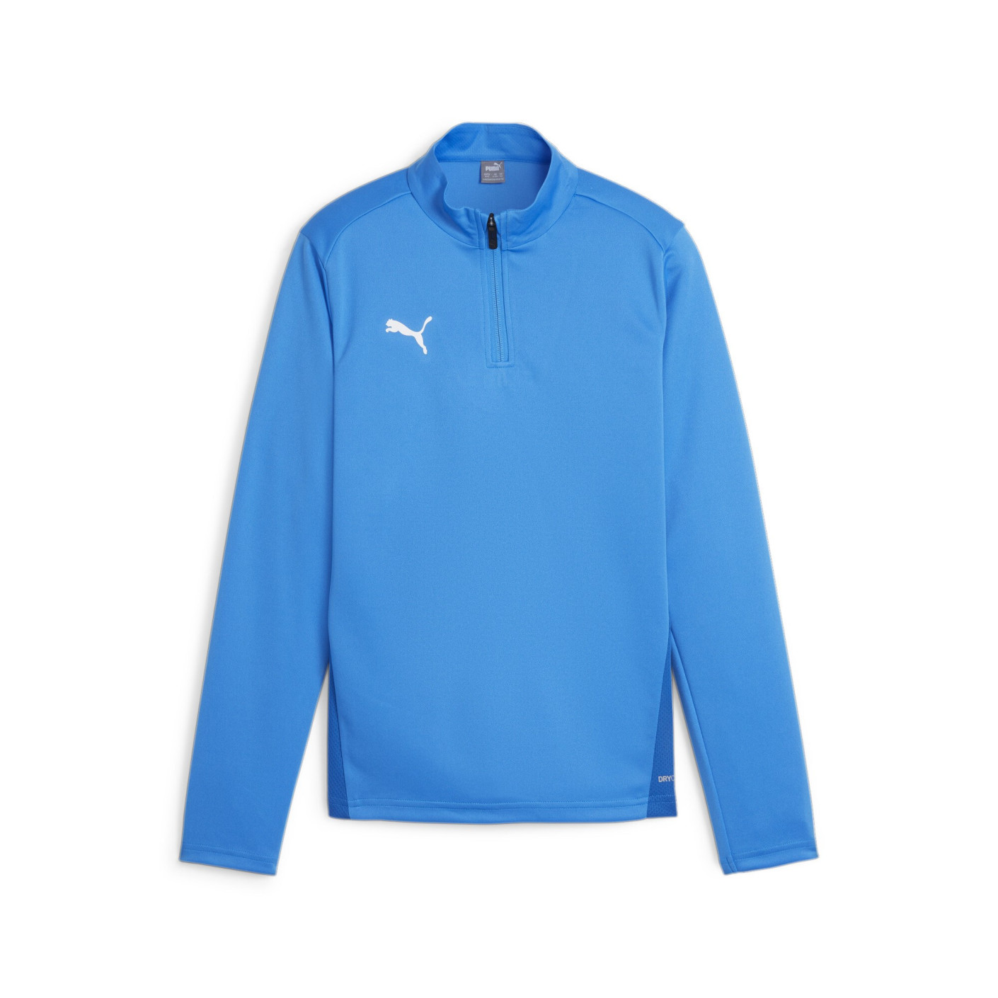 PUMA teamGOAL Trainingspak 1/4-Zip Kids Blauw Donkerblauw Wit
