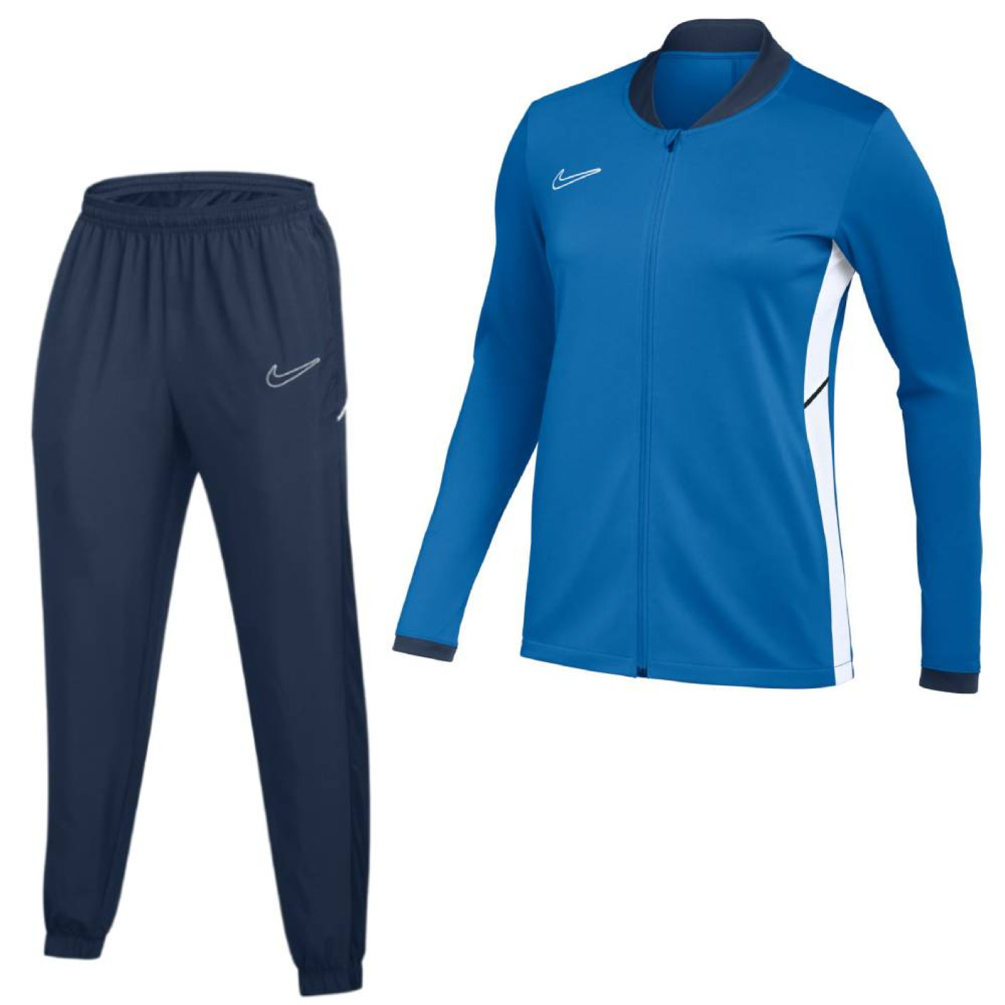 Nike Academy 25 Trainingspak Full-Zip Blauw Donkerblauw Wit