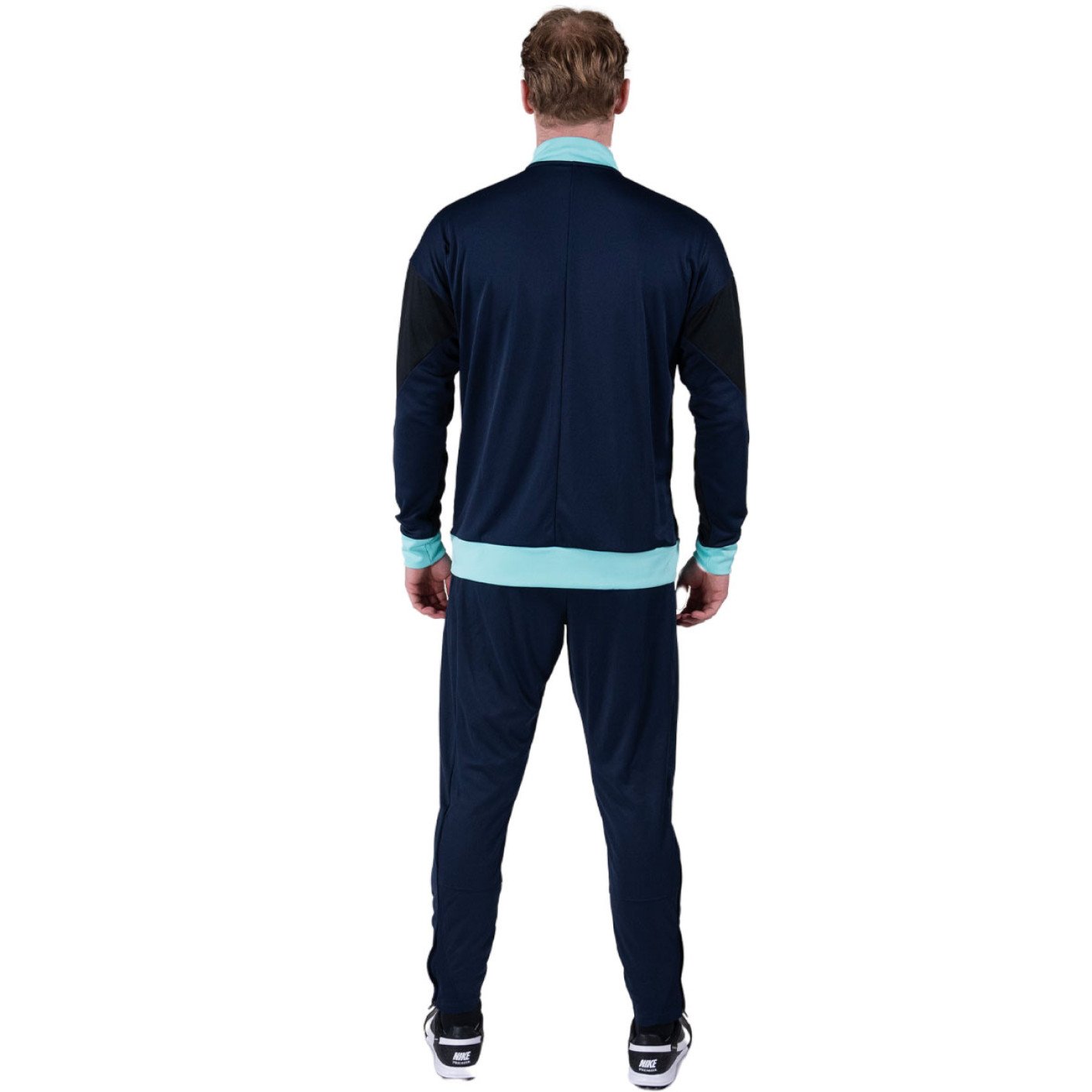 Nike KNVB Trainingspak 2024-2026 Donkerblauw Turquoise Zwart