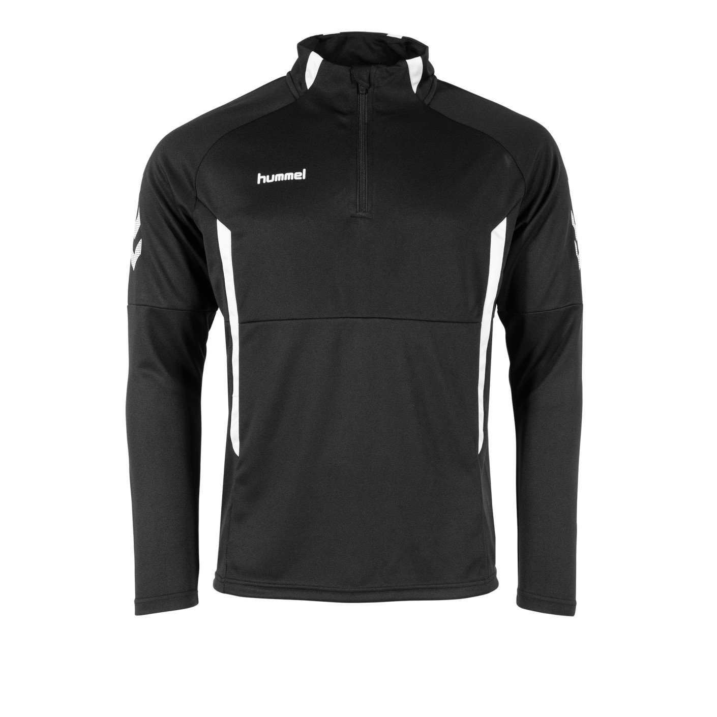 hummel Authentic 1/4-Zip Trainingspak Kids Zwart Wit
