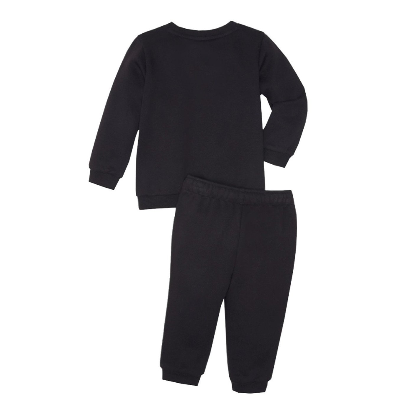 PUMA Minicats Essentials Crew Trainingspak Baby / Peuters Zwart Wit