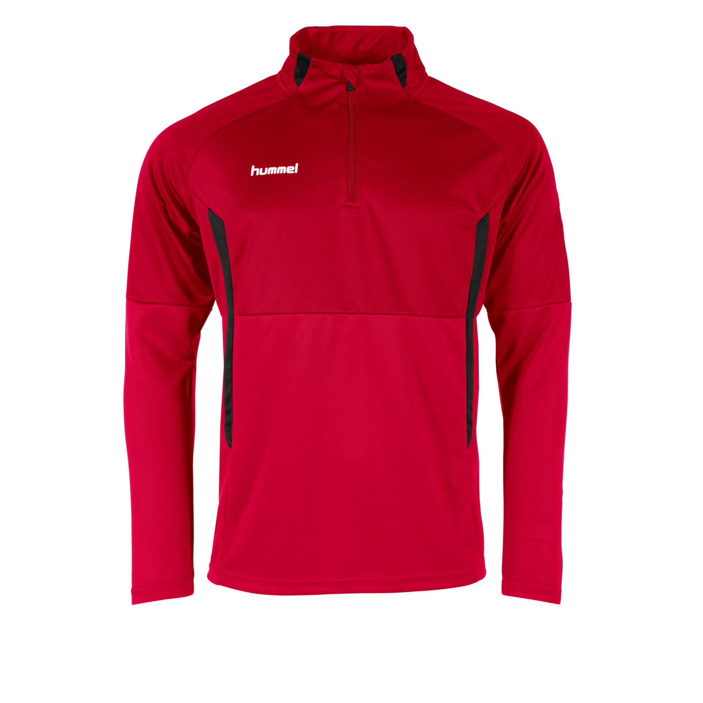 hummel Authentic 1/4-Zip Trainingspak Kids Rood Zwart
