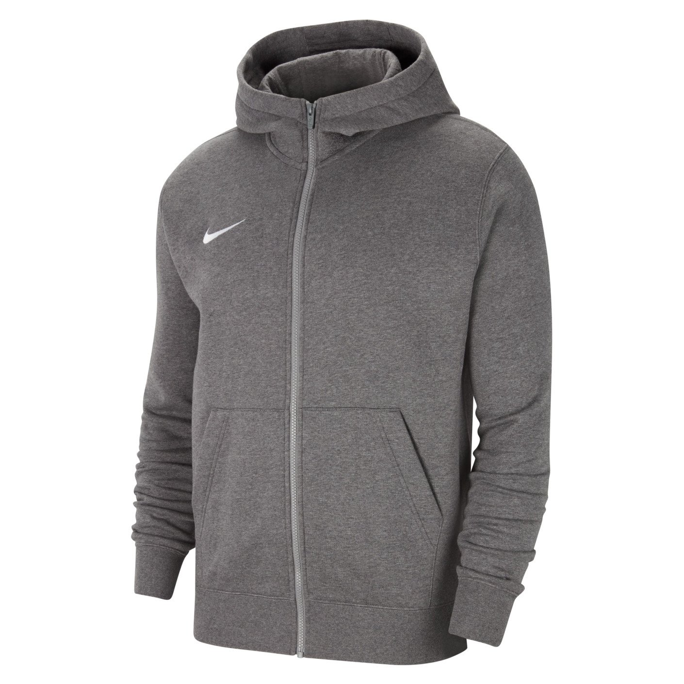 Nike Park 20 Fleece Full-Zip Trainingspak Kids Donkergrijs
