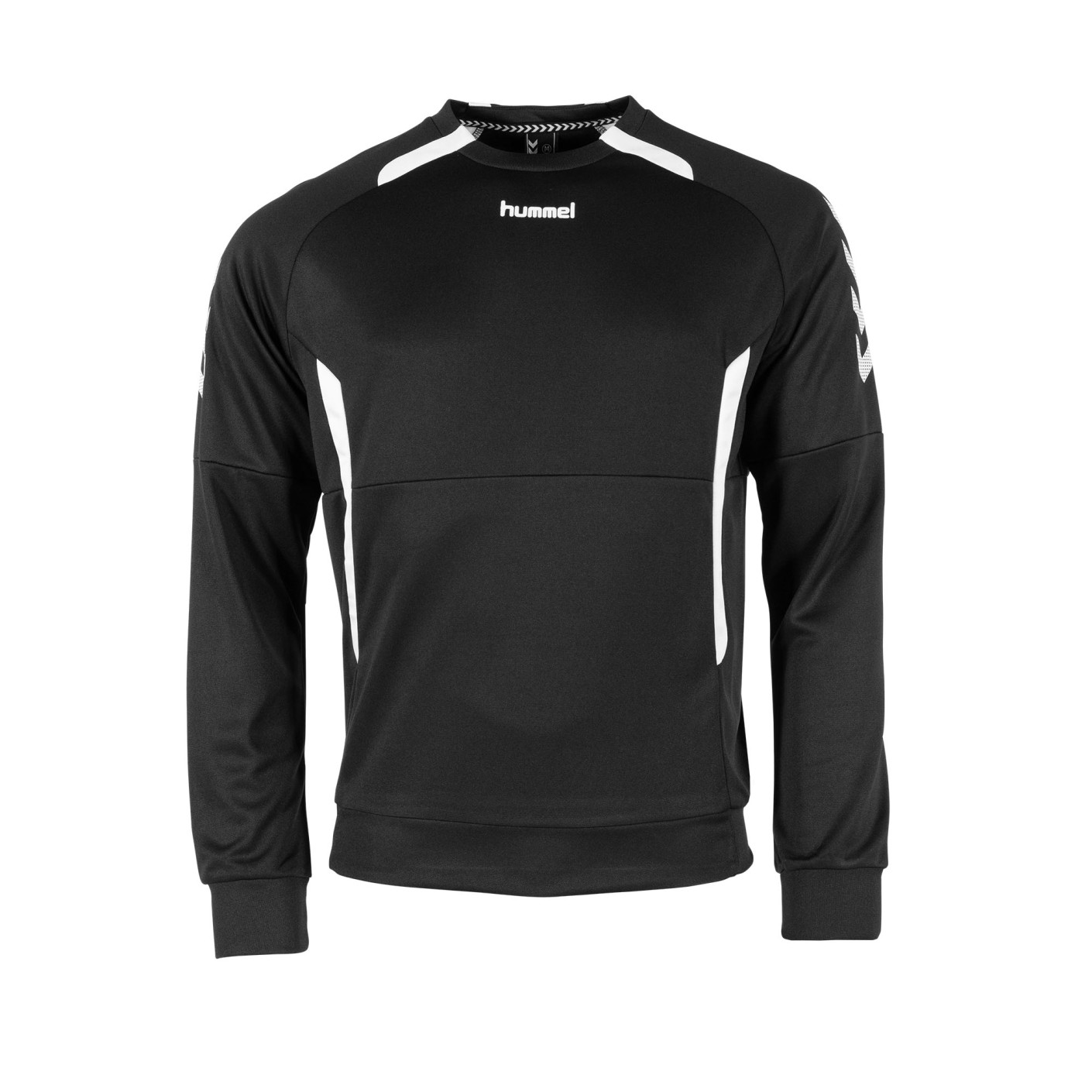 hummel Authentic Crew Trainingspak Kids Zwart Wit