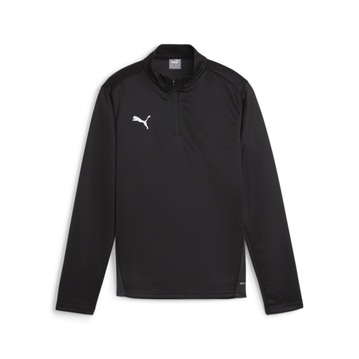 PUMA teamGOAL Trainingspak 1/4-Zip Kids Zwart Wit