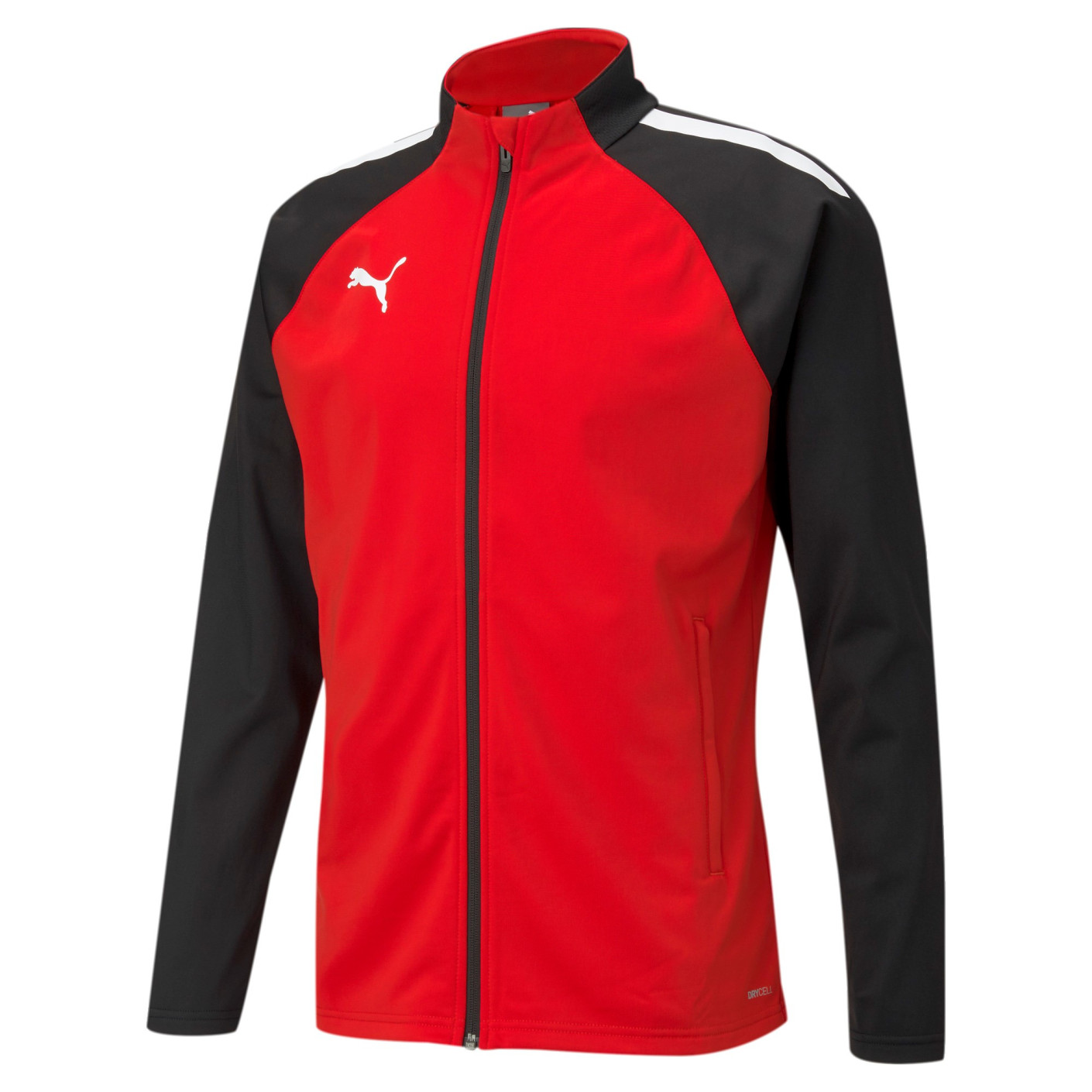 PUMA teamLIGA Trainingspak Rood Zwart
