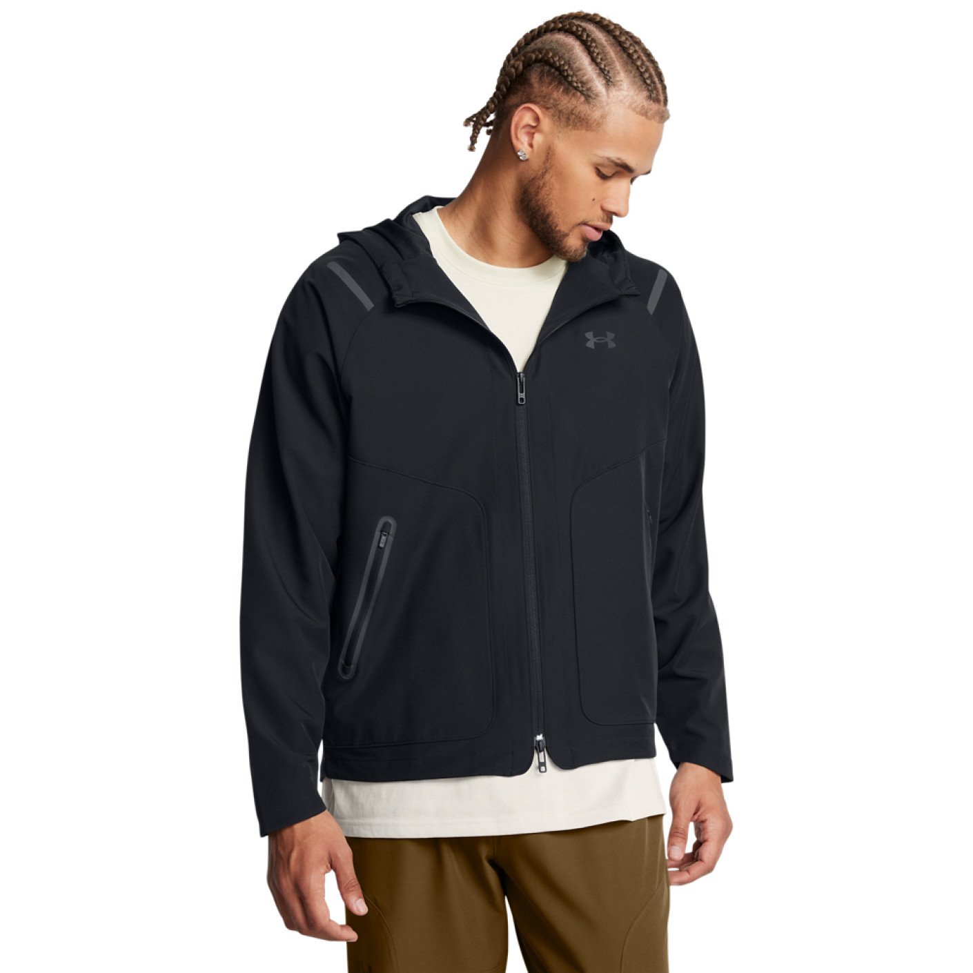 Under Armour Unstoppable Trainingspak Full-Zip Zwart Grijs