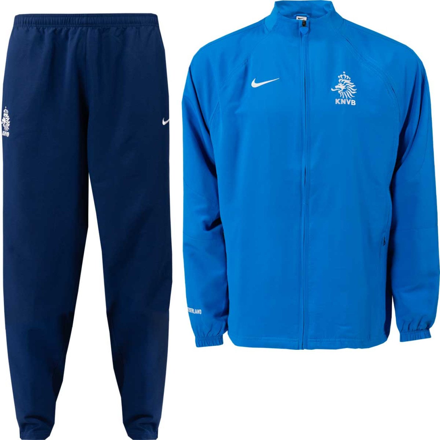 Nike Nederland Total 90 Trainingspak Full-Zip Reissue 2004 Blauw Donkerblauw Wit